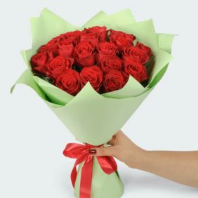  Kemer Florist 21 Red Rose Bouquet