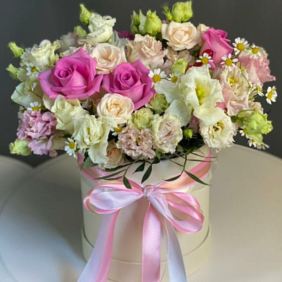  Kemer Çiçekçiler Soft Arajman Pembe Beyaz Krem