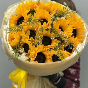  Kemer Blumen 15 Stück Mondblumenstrauß