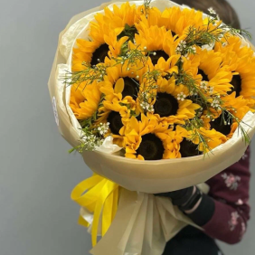  Kemer Blumen 15 Stück Mondblumenstrauß