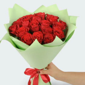  Kemer Florist 21 Red Rose Bouquet
